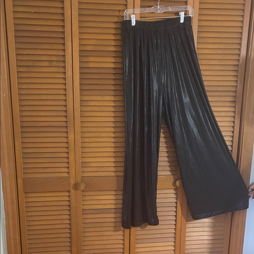 American Apparel Shimmering Black Pants